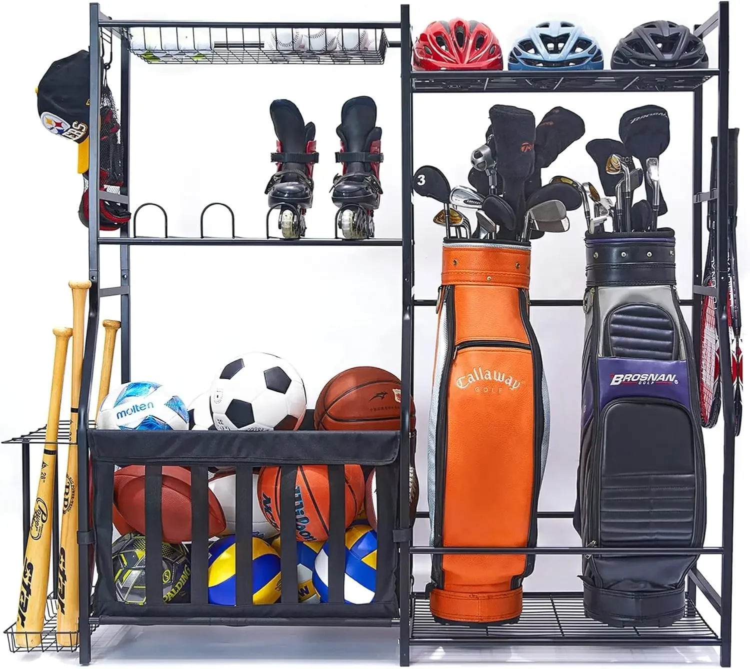 Golf Equipment Garage Storage - Garage Sports Equipment Organizer Golf Bag