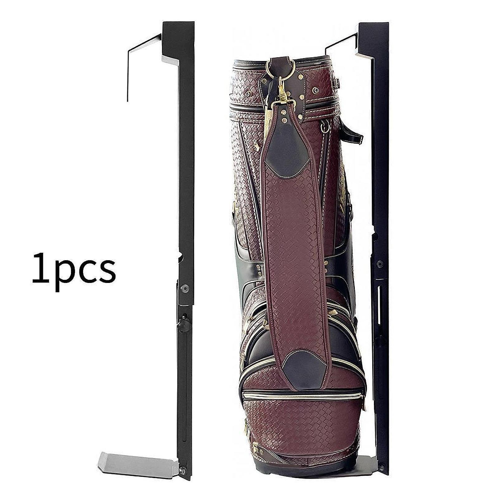 Foldable Golf Bag Storage Rack - Golf Equipment Garage Storage ulasan dan harga