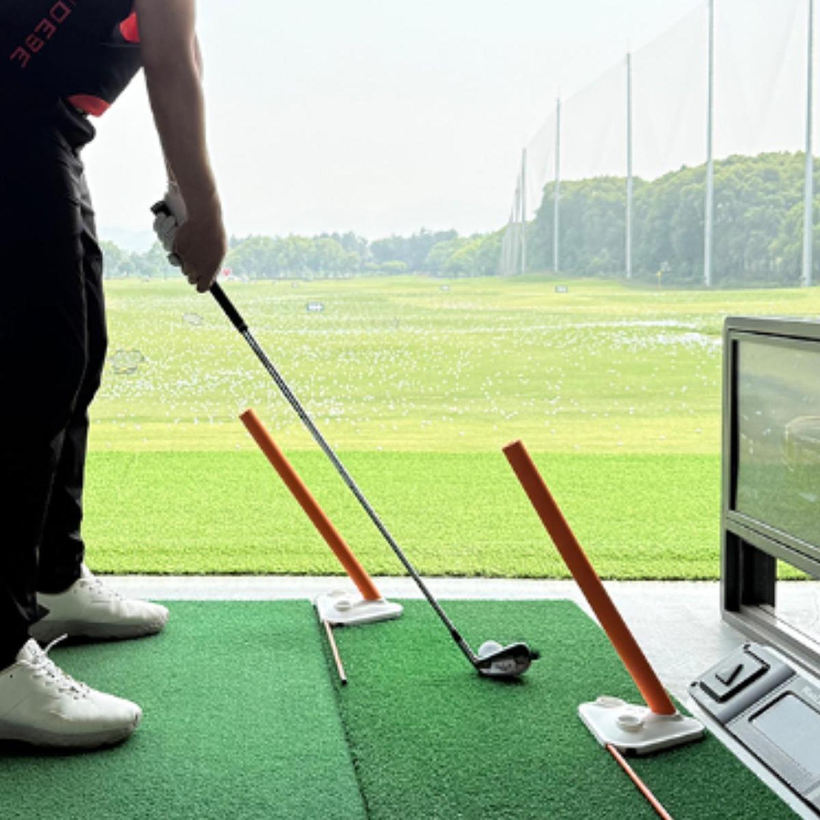 Indoor Outdoor Golf Swing Trai - Alignment Stick Set ulasan dan harga