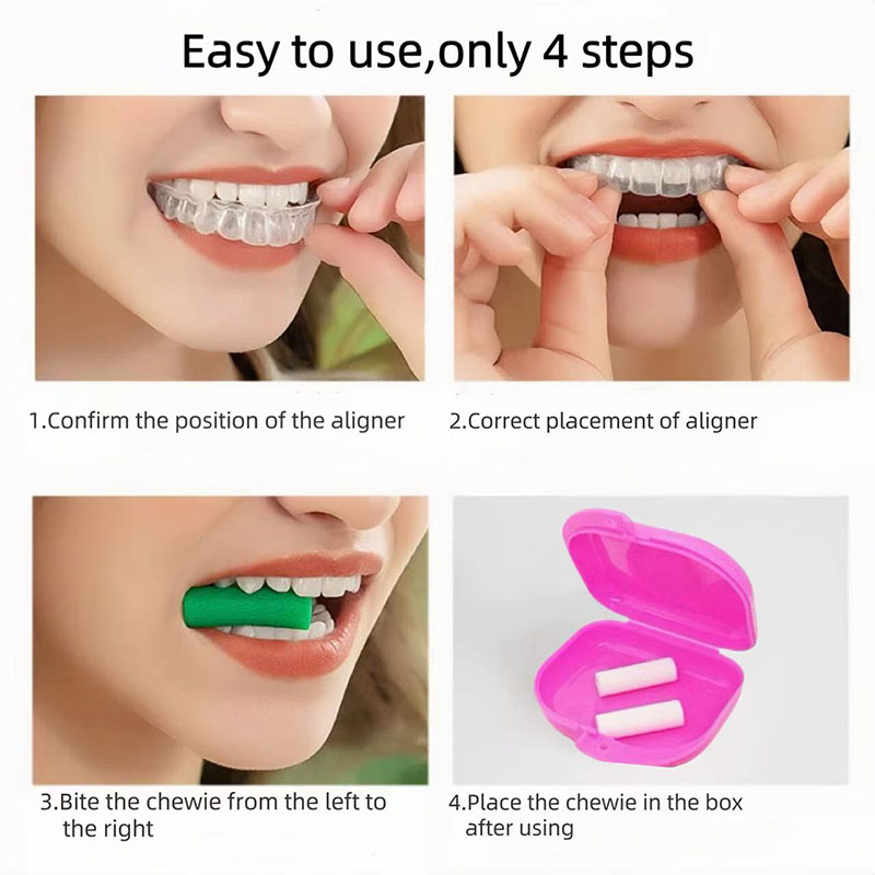 5pairs/set Tooth Chew Aligners - Alignment Stick Set ulasan dan harga