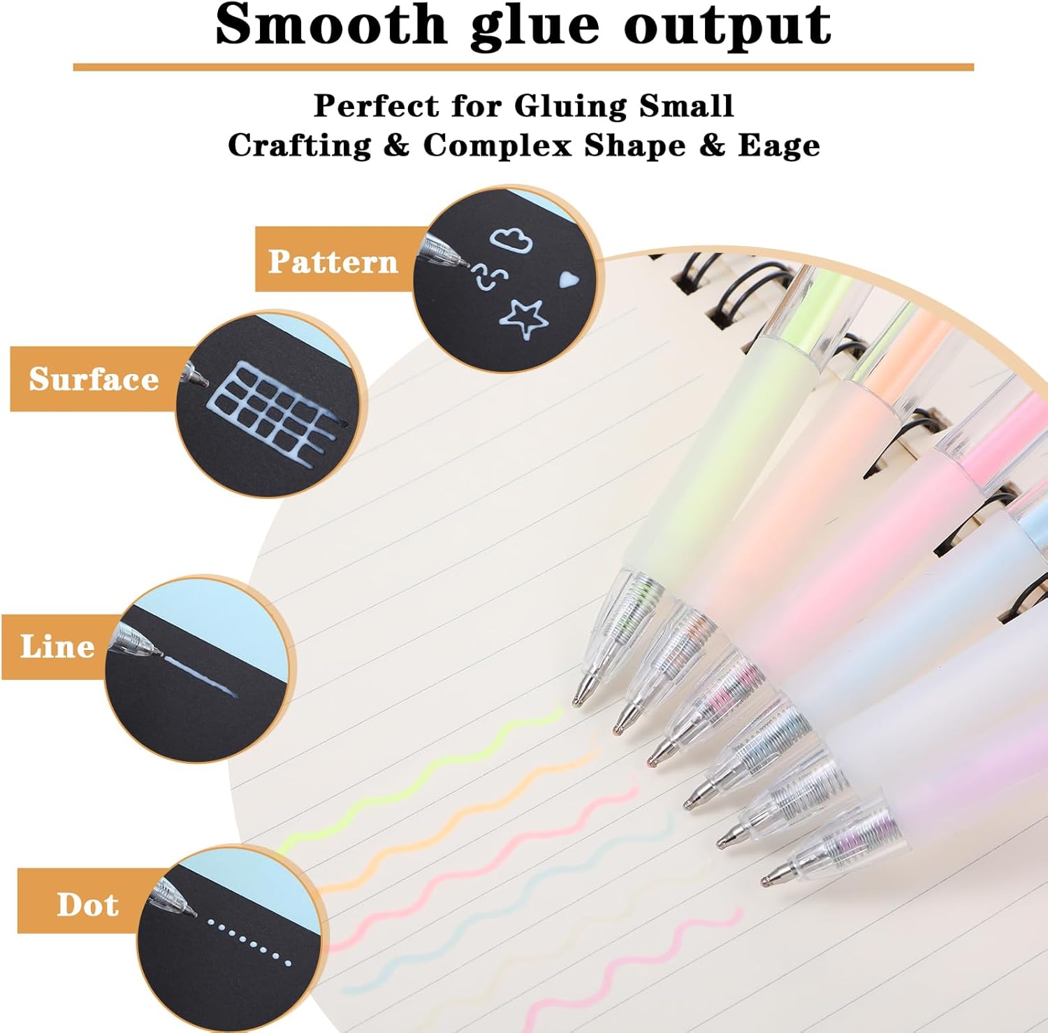 18 Pcs Quick Dry Glue Pen Ball - Alignment Stick Set ulasan dan harga