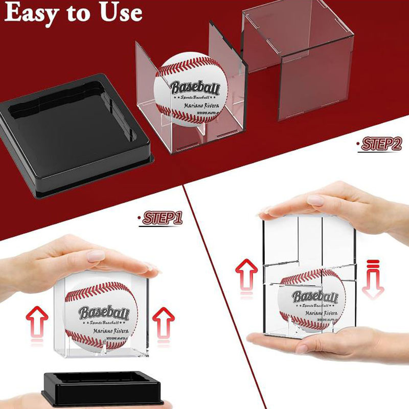 Quality Acrylic Baseball Box D - Golf Ball Premium ulasan dan harga