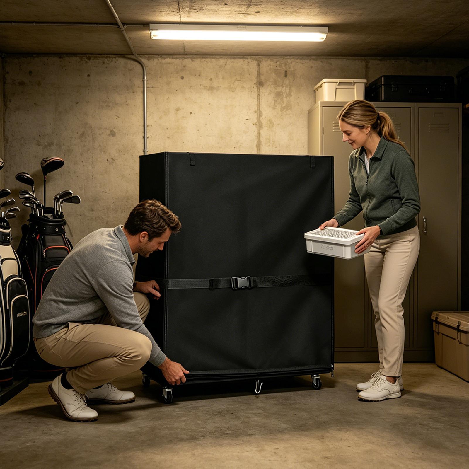 Golf Bag Storage Cover Oxford  - Golf Equipment Garage Storage ulasan dan harga