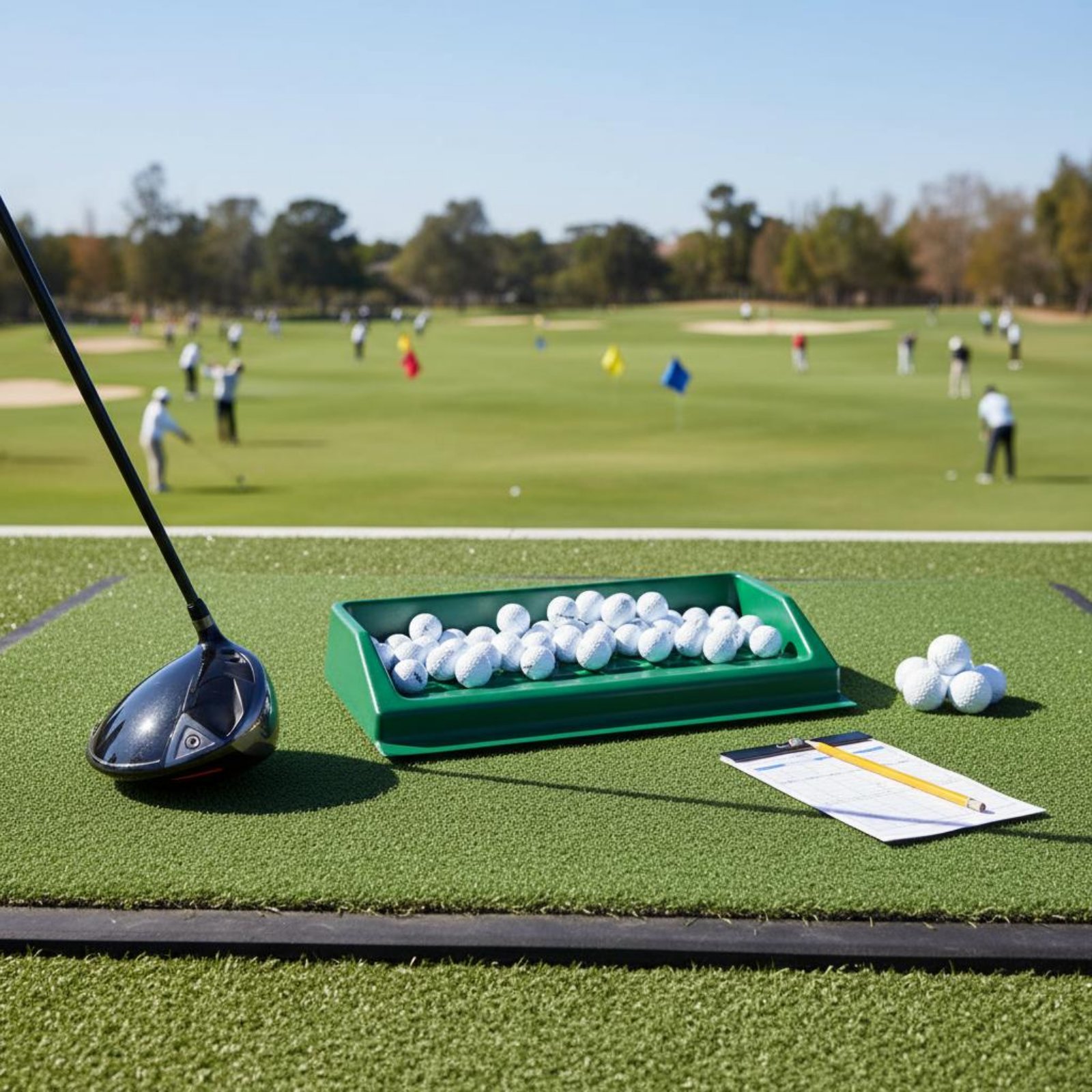 ABS Golf Tee Tray Sturdy Golf  - Golf Equipment ulasan dan harga