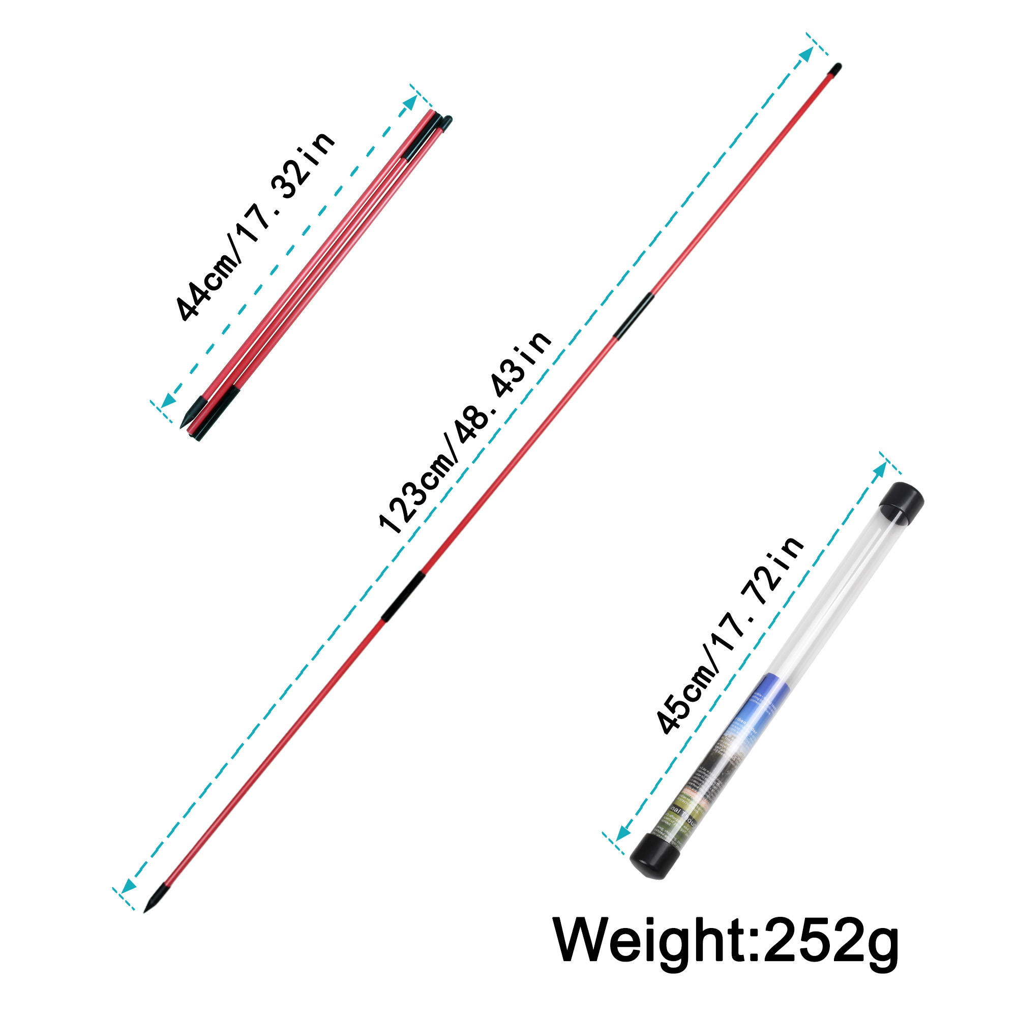 Golf Alignment Sticks 2 Sets 4 - Alignment Stick Set ulasan dan harga