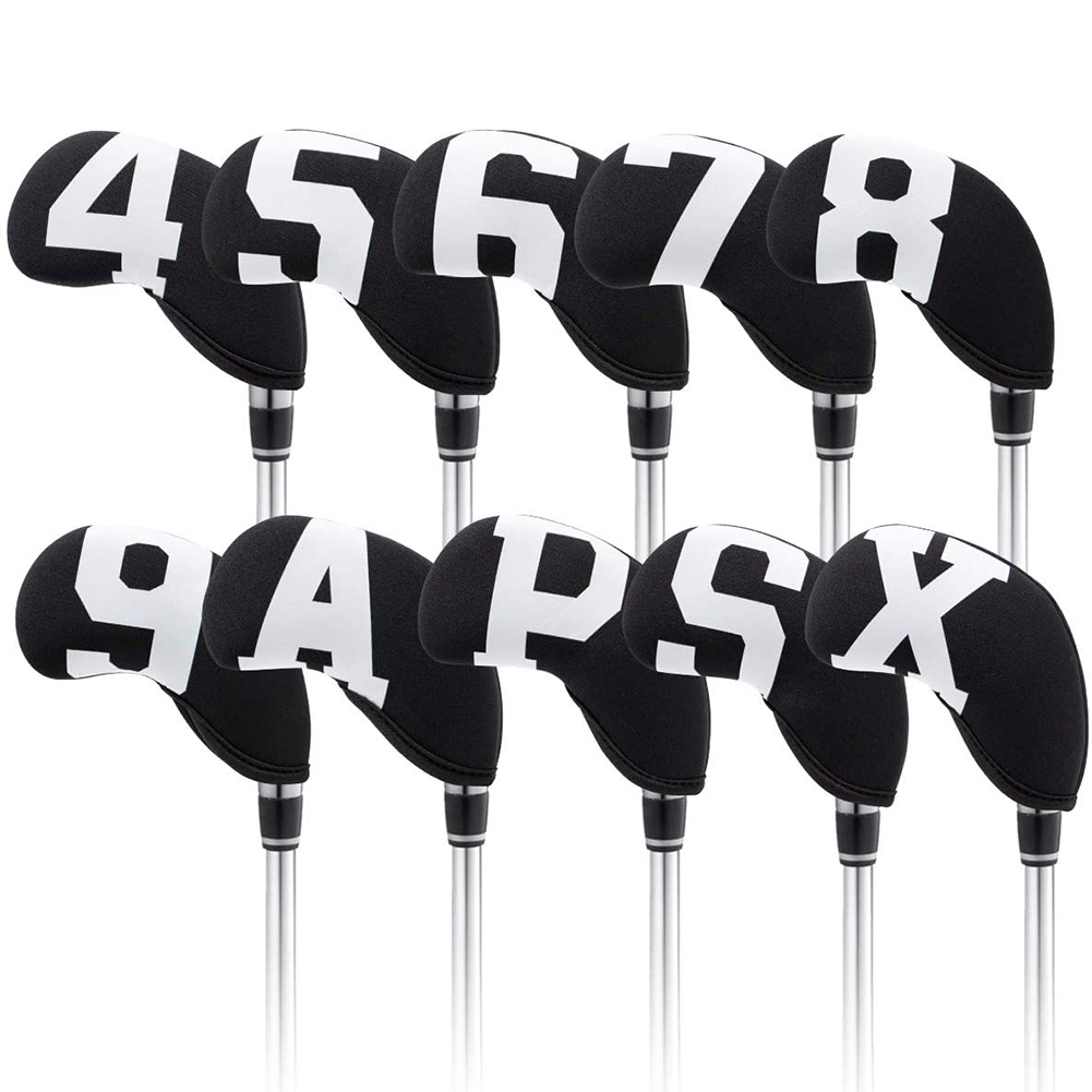 A64T-Golf Iron Covers,Neoprene - Golf Club Iron Set ulasan dan harga