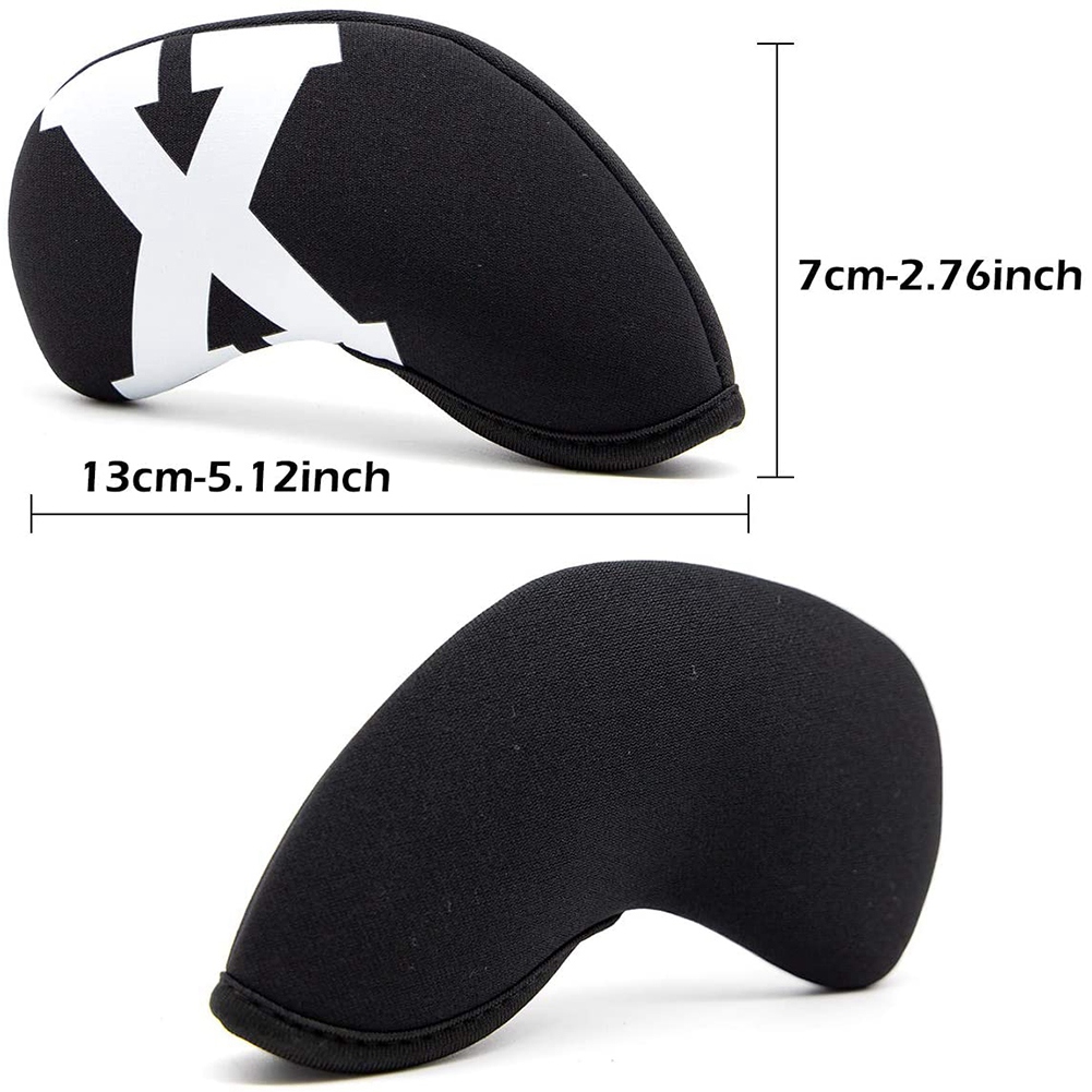 A64T-Golf Iron Covers,Neoprene - Golf Club Iron Set ulasan dan harga