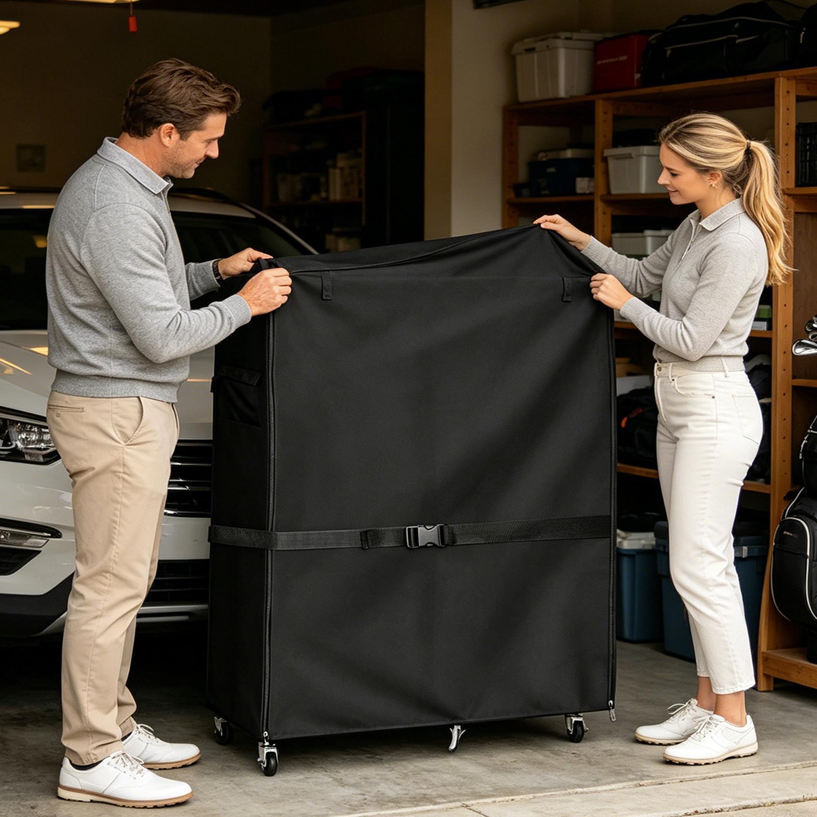 Golf Bag Stand Covers Oxford G - Golf Equipment Garage Storage ulasan dan harga