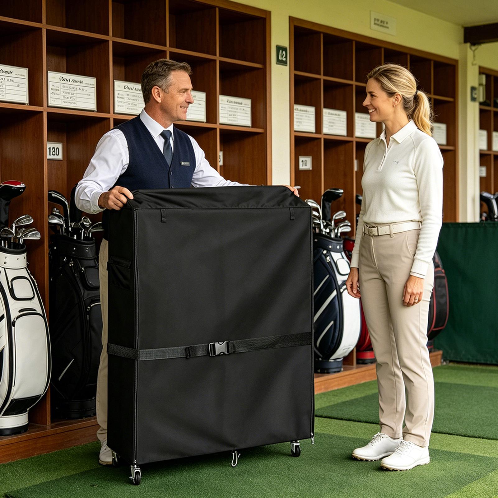 Golf Bag Stand Covers Oxford G - Golf Equipment Garage Storage ulasan dan harga